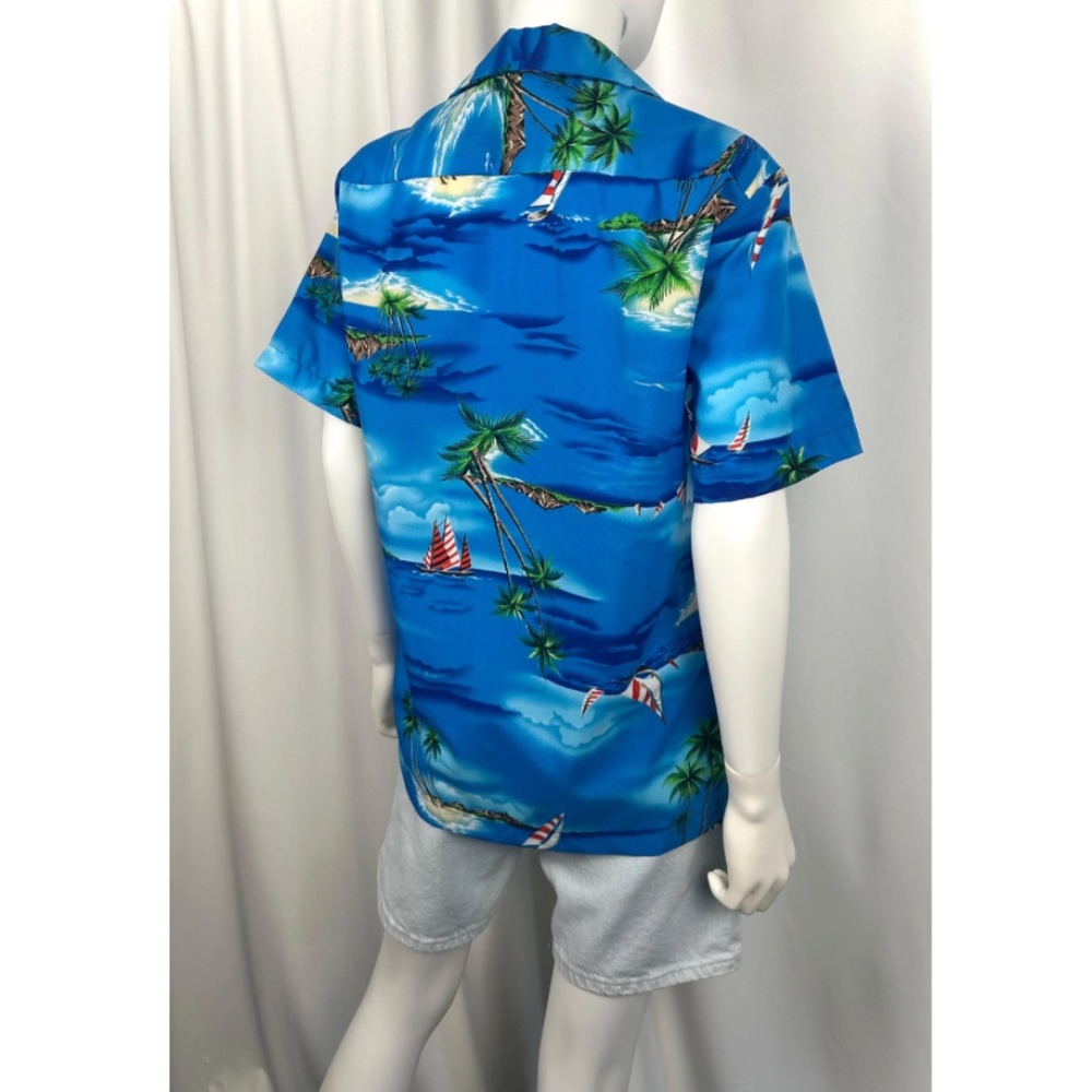 Vintage 70’s ‘Made in Hawaii’ 2 Piece Set • Hawaiian Print - Shirt and Dress - S - Picture 10 of 10